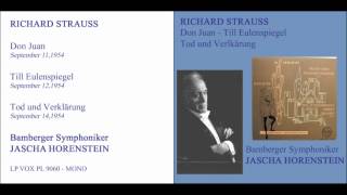 R Strauss Don Juan Bamberg SO Horenstein [upl. by Titania]