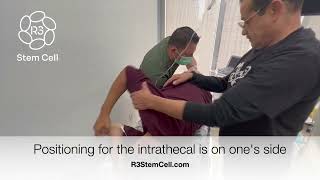 Intrathecal Procedure for Stem Cell Therapy with R3 1 844 GETSTEM [upl. by Akalam]