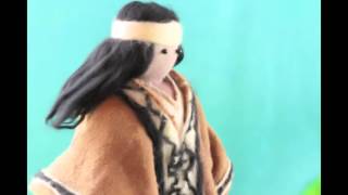 ANIMACIÓN TEXTIL EN STOP MOTION quotPEUMOquot [upl. by Naira]