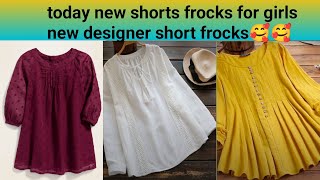 Today new short frocks new short frocks design trending short frocks stylish short frocks [upl. by Jaymie]