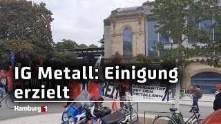 IG Metall Einigung nach 18 Stunden Verhandlungen erzielt [upl. by Sgninnej]