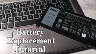 How to Replace Battery on Dell Inspiron 13 5378 5000 5379 5567 7300 etc [upl. by Butch538]