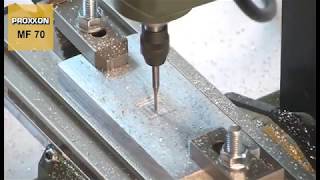 Using the Proxxon Light Duty Micro Mill [upl. by Kerekes]