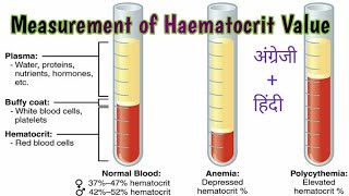 Measurement of haematocrit value Animal physiologyMScBScICARCSIRNETBPSC UPSCNEET [upl. by Bruyn420]