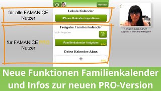 FAMANICE PRO inkl neue FamilienkalenderFunktionen [upl. by Lacefield350]