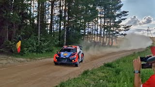 WRC Rally Estonia 2023 very fast place ss15 [upl. by Barrie]