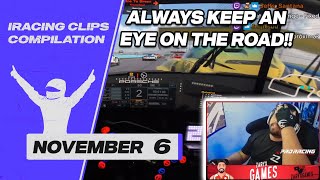 November 6  iRacing Clips Compilation [upl. by Loram]