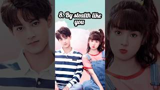 Top 10 best high school Chinese drama 🫠💞 on YouTube kdrama cdrama [upl. by Melvin19]