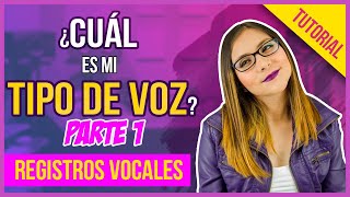 CUÁL ES MI TIPO DE VOZ 1  Registros Vocales  Clase de Canto  Gret Rocha [upl. by Cleti]