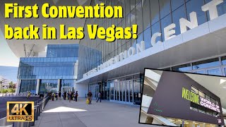 First Convention Back in new Las Vegas Convention Center West Hall [upl. by Notsuoh]