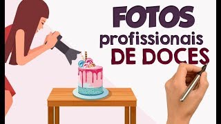 FOTOS PROFISSIONAIS DE DOCES  COMO TIRAR FOTOS PROFISSIONAIS DE DOCES 🍩 [upl. by Rorry]