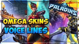 Paladins 203 Omega Zhin  Vivian And Imani Skins All Voice Lines [upl. by Alih]