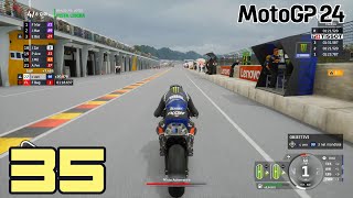 MotoGP 24  CARRIERA stagione 3  MOTOGP IA adattiva  Sachsenring ritiro  EP 35 [upl. by Bram]