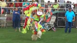 Grand Celebration Powwow 2012 Jessup Yazzie Fancy Dance 2 [upl. by Nauqahs296]