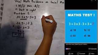 How to Beat Viral Math Problems MDAS Rule [upl. by Notaek502]