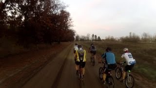 Bike Trainer Video 6  Indoor Cycling Training  Gravel Road  NIGHT [upl. by Ennaillij]