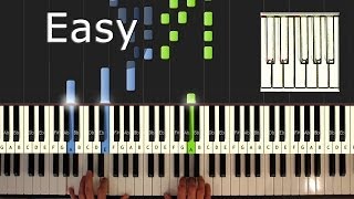 Für Elise  Piano Tutorial Easy  How to play Für Elise synthesia [upl. by Noteek]