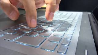 SONY Vaio Fit 15Aのキーボードチェックchecking keyboard [upl. by Leake]