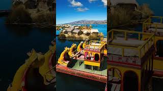 Increíbles Islas Flotantes del Lago Titicaca 🌊🏝️ Un Tesoro de la Cultura UrosHolaExploraviajar [upl. by Eudoca]