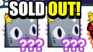 HUGECAT SOLD OUT IN UNDER 2 MINS  Pet Simulator X Roblox [upl. by Gaudette]