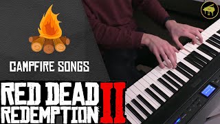 The Campfire Songs Piano Medley Inspired by quotRed Dead Redemption 2quot Happy Campfire Music [upl. by Enytsirk]