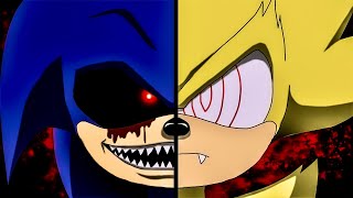 “PHANTASM” Triple Trouble x Chaos x You Can’t Run Pt 13  Fleetway vs SonicEXE  FNF Animation [upl. by Myke]