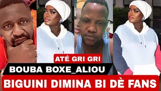 BOUBA BOXE BIGUINI DIMINA BI DÈ FANS ATÉ GRI GRI [upl. by Shaina]