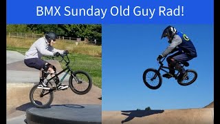 BMX Old Guy Sunday Fun Lake Stevens Park Old Guys Just Wanna Have Fun [upl. by Alleen]