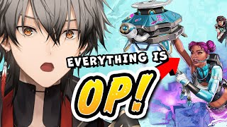 Apex But EVERYTHING IS OVERPOWERED【NIJISANJI EN  RyomaBarrenwort】 [upl. by Ardnoyek]