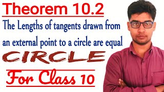 The Lengths Of Tangents Drawn From An External Point To A Circle Are Equal [upl. by Colt]