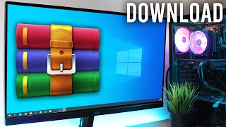 How To Download WinRAR For PC  Install WinRAR For Windows 10 [upl. by Aydni781]