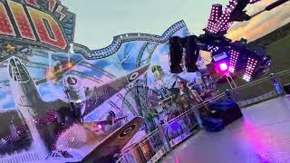 Mitchell Wilmots Air Raid 2 Onride Pov  Arthur Tuby amp Sons Funfair Wombwell 12092024 [upl. by Efren]