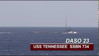 USS Tennessee SSBN 734 Demonstration and Shakedown Operation DASO [upl. by Ursula]