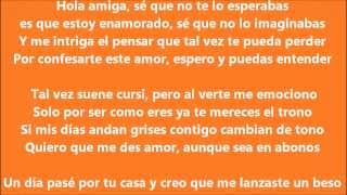 Canción para declararle mi amor a mi amiga  Mc Richix  Rap Romantico  Letra [upl. by Manuela]