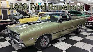 1968 Ford Ranchero 428 Cobra Jet at Classic Rides and Rods [upl. by Vinnie]