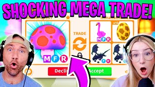 We Traded The NEW MEGA MUSHROOM FRIEND in Adopt Me [upl. by Tail23]