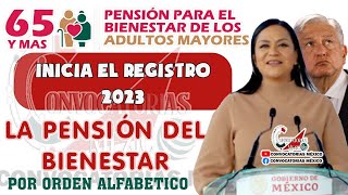 ✅ ¡INCORPORATE YA 🔔 Pensión para el Bienestar 2023 al programa de Adultos Mayores 65 Y MAS [upl. by Shuler275]