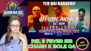 YEH HAI KARACHI  KARACHI KINGS ANTHEM 2024  Asim Azhar amp Ali Azmat ft Raamis Ali  Reaction [upl. by Persse616]