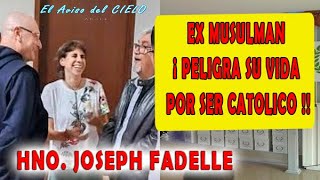 ¡EN VIVO Ex Musulmán a Católico ¡Hui de MI PAIS por Mi Conversión al Cristianismo JOSEPH FADELLE [upl. by Aunson190]