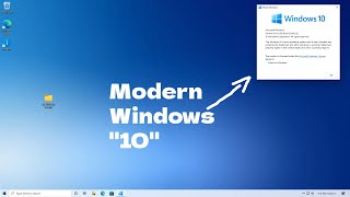 Windows Moon Valley  Windows quot10quot but modernized [upl. by Gruver]