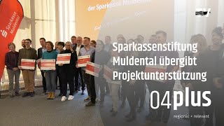 Sparkasse Muldental übergibt Projektunterstützung [upl. by Nedarb]