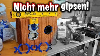 Unterputzdosen OHNE Elektrikergips fixieren mit Klemmfix [upl. by Eletnahs569]