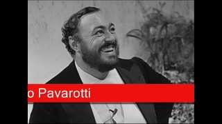 Luciano Pavarotti Verdi  Rigoletto Questa o quella [upl. by Novhaj]