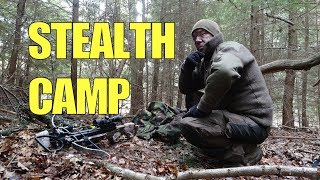 Stealth Camp Survival SHTF Scenario Part 1 [upl. by Gnik531]