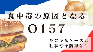 【O157】米ハンバーガーチェーン 玉ねぎが原因？集団食中毒 O157とは？ [upl. by Ynaffital]