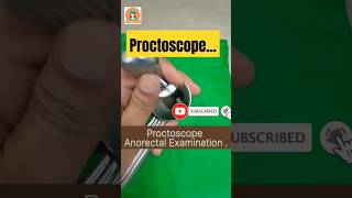 Proctoscope  Use for Anorectal Examination  experiment surgicalinstruments shorts viral [upl. by Kciredec]