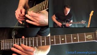 Welcome Home Sanitarium Guitar Lesson  Metallica  Second Solo [upl. by Eelac]