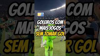 Goleiros com mais jogos sem tomar gol brasileirão futebolbrasileiro futebolbrasil futebol [upl. by Mcnally426]