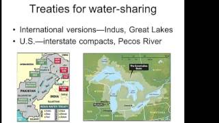 Water Conflicts and Diplomacy Transboundary Conflicts and Interbasin Transfers [upl. by Nedah]