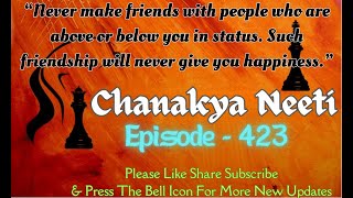 Chanakya Neeti Episode 423  Story Teller [upl. by Franza102]